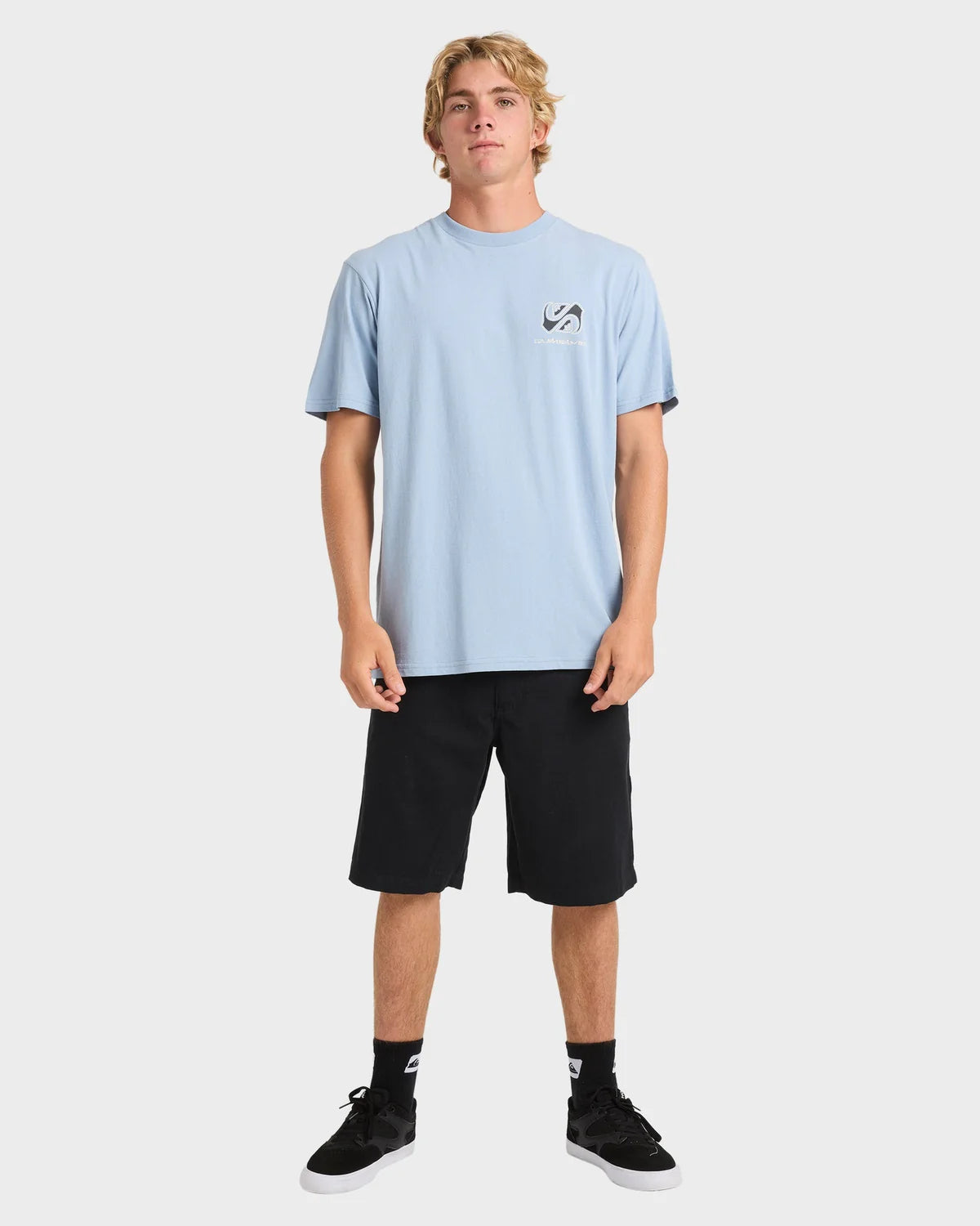 QUICKSILVER MIRROR FLARE SS TEE MEN