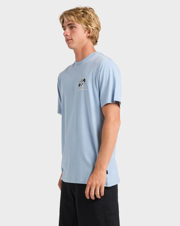 QUICKSILVER MIRROR FLARE SS TEE MEN