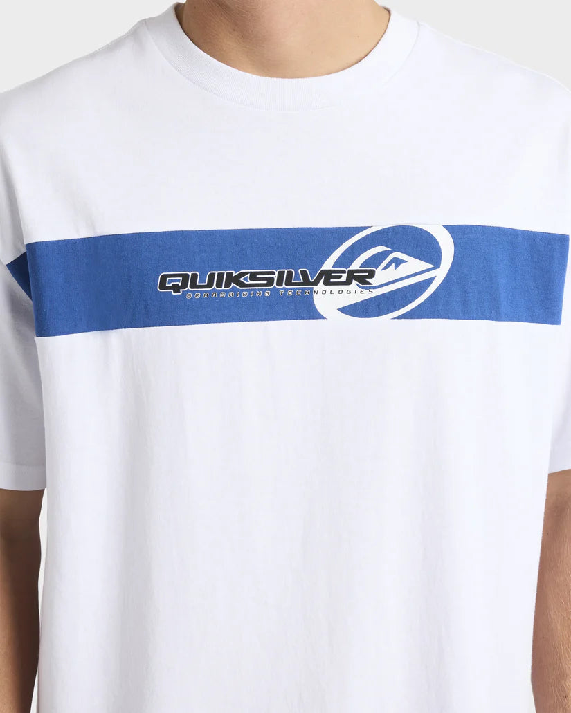 QUICKSILVER MENS TILT PANEL KNIT TEE