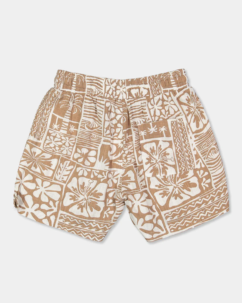 ROXY GIRLS LEKEITIO BAY PRINTED SHORTS