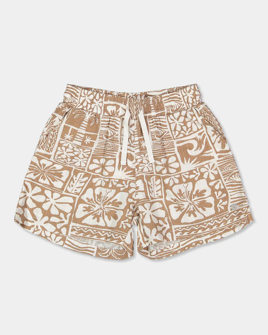 ROXY GIRLS LEKEITIO BAY PRINTED SHORTS