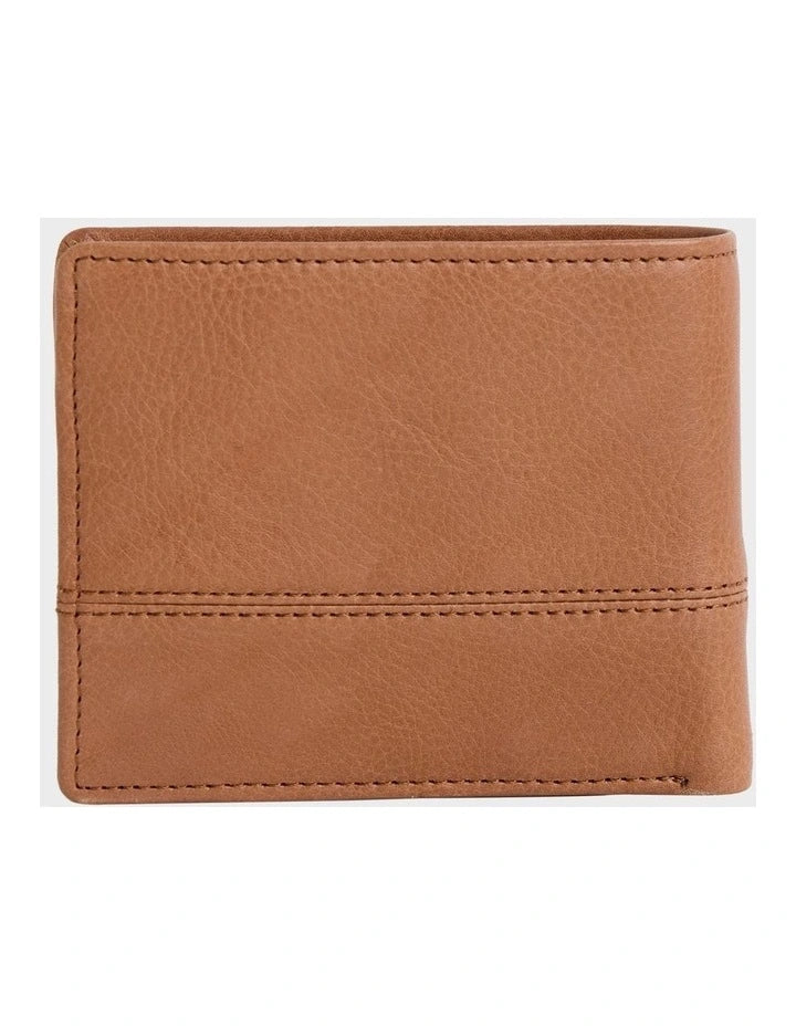 BILLABONG MENS DIMENSION 2 IN 1 LEATHER WALLET