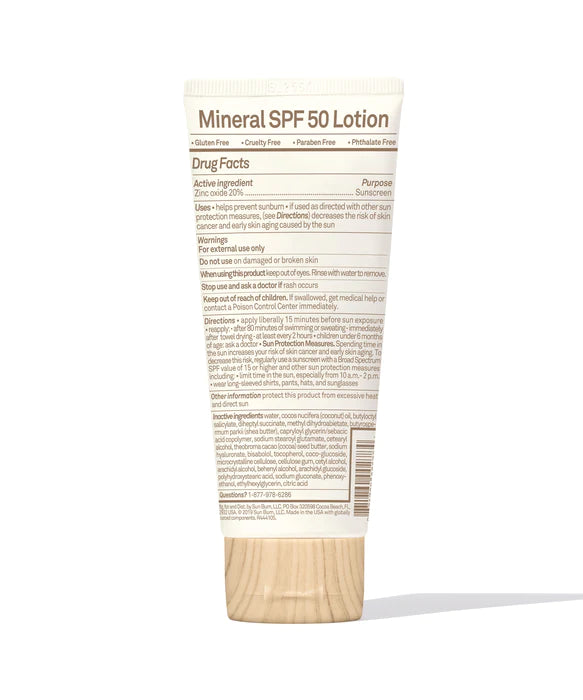BABY BUM SPF 50 MINERAL SUNSCREEN