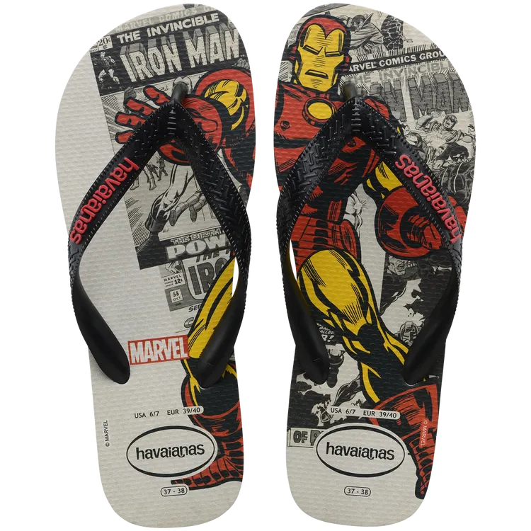 HAVAIANAS IRON MAN H.TOP MARVEL