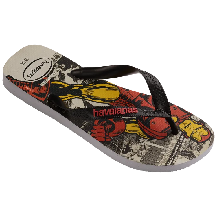 HAVAIANAS IRON MAN H.TOP MARVEL