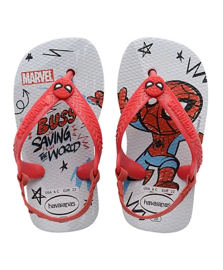 HAVAIANAS BABY MARVEL SPIDERMAN THONGS