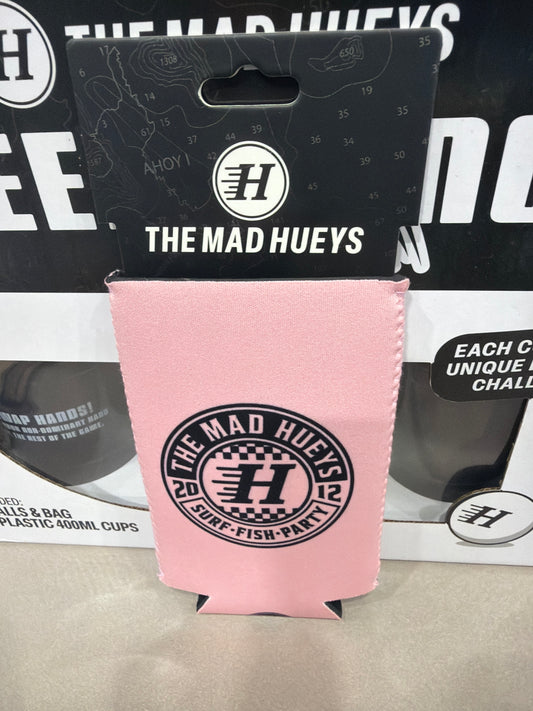 THE MAD HUEYS CHECKER HUEYS SLIM STUBBY COOLER