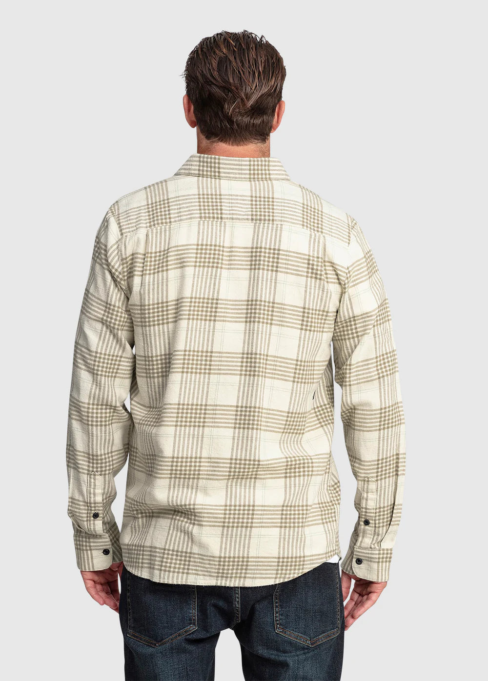 VOLCOM CADEN PLAID LS FLANNEL SHIRT