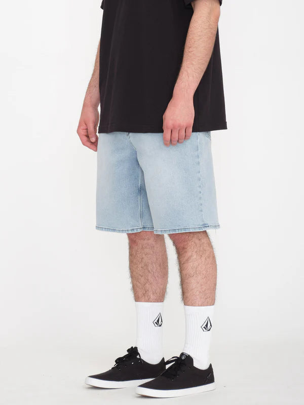VOLCOM BILLOW DENIM SHORT 22 MENS