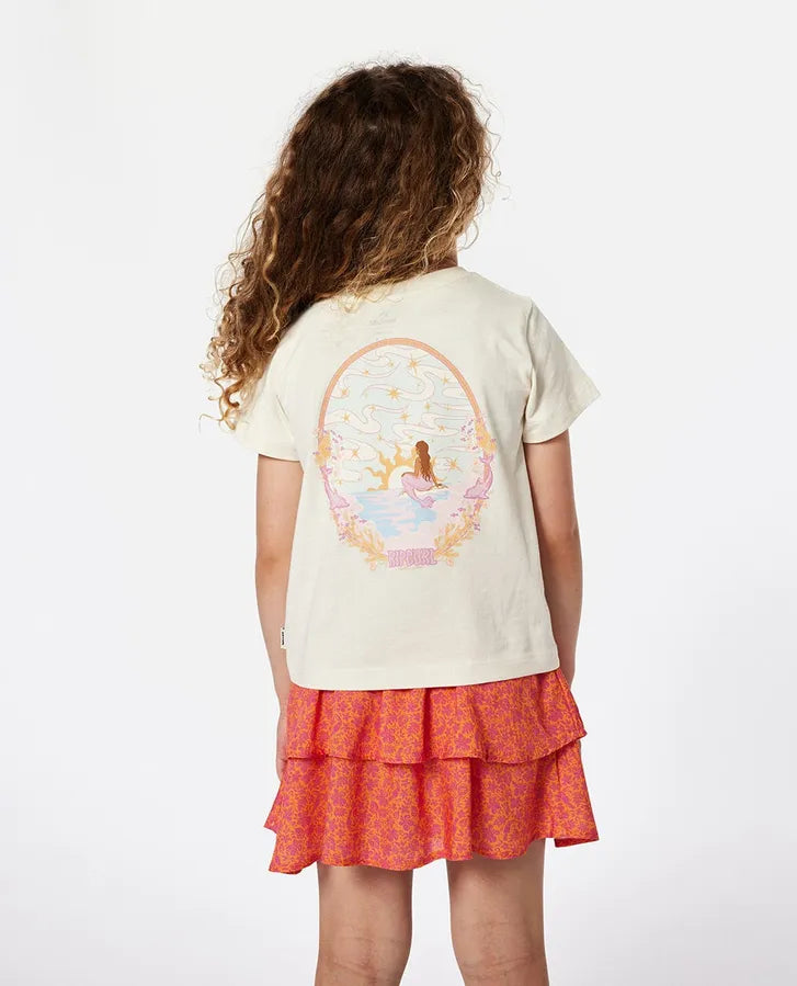 RIPCURL GIRLS SUNKISSED DREAMS ART TEE