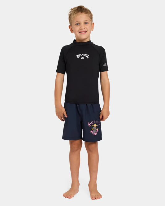 BILLABONG ALL DAY ARCH RF SS RASHIE