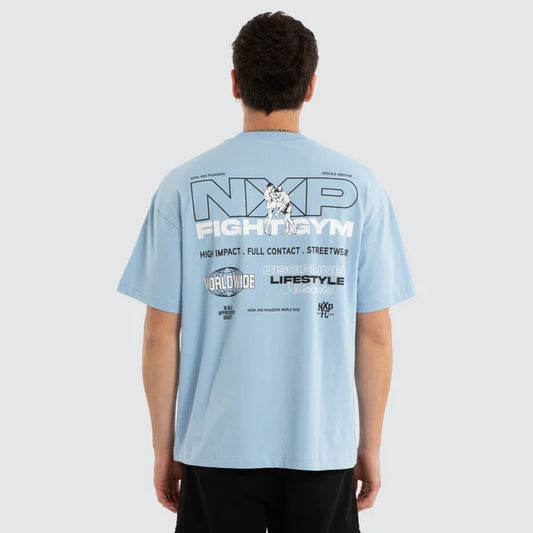 NENA AND PASADENA SCRIPT RAPTOR TEE