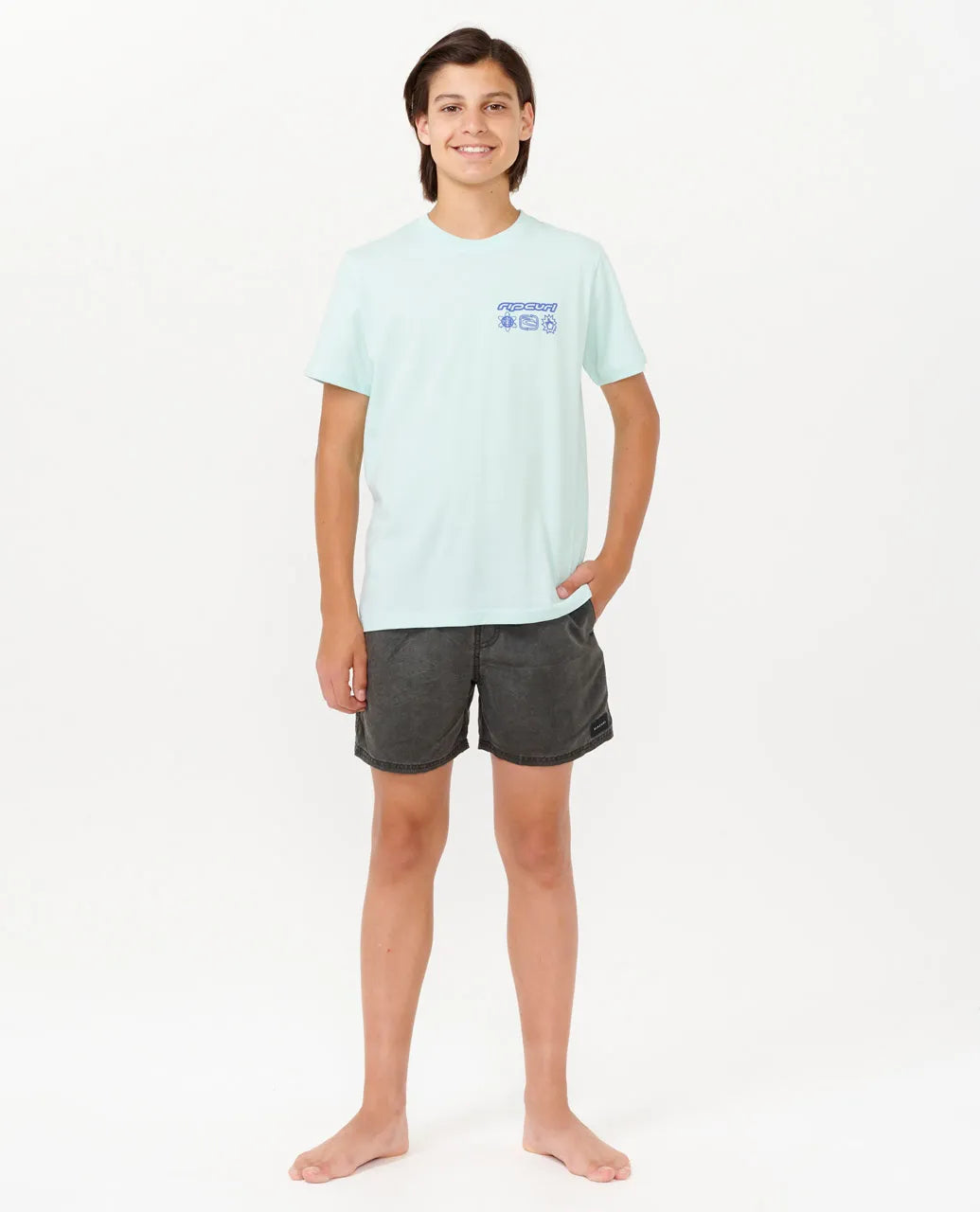 RIP CURL EVOLUTION LOGO TEE - BOYS