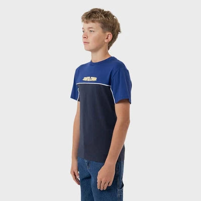 SANTA CRUZ FISHEYE STRIP FRONT SHORT SLEEVE TEE