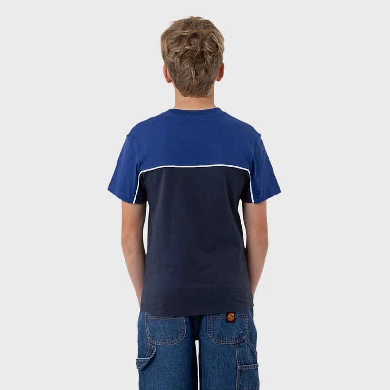 SANTA CRUZ FISHEYE STRIP FRONT SHORT SLEEVE TEE