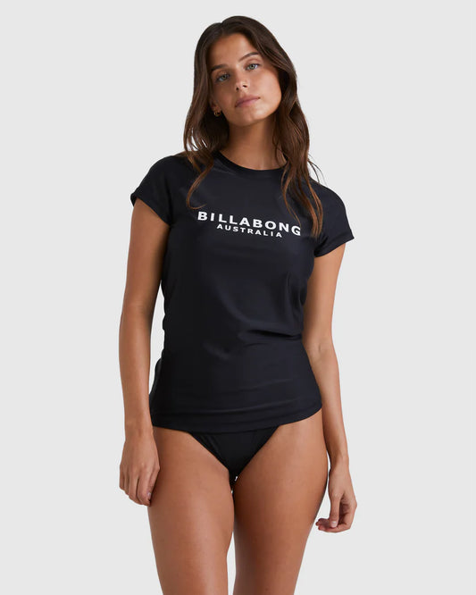 BILLABONG SOCIETY SHORT SLEEVE SUNSHIRT WOMENS