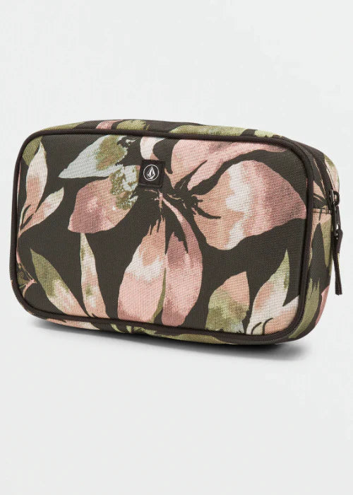 VOLCOM PATCH ATTACK DELUXE MAKEUP BAG