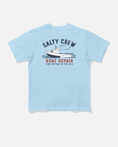 SALTY CREW BOAT REPAIR TOODLER SS TEE