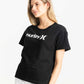 HURLEY WOMENS ONE & ONLY SHORT SLEEVE TEE