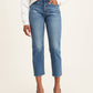 LEVIS WOMENS WEDGIE STRAIGHT JEANS