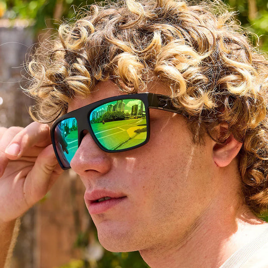 CARVE ONYX MATT BLACK IRIDIUM SUGLASSES ( 24602)