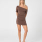 RUSTY SALLY SLOUCH OFF SHOULDER DRESS