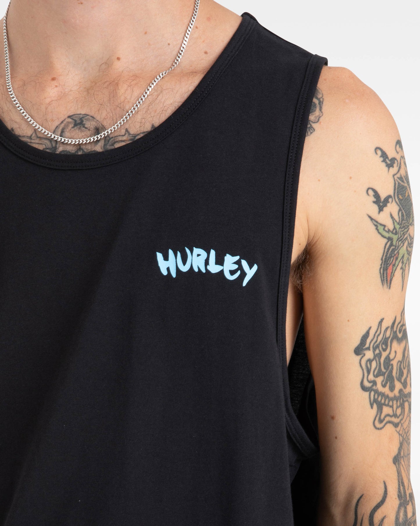 HURLEY MENS STAMP SINGLET