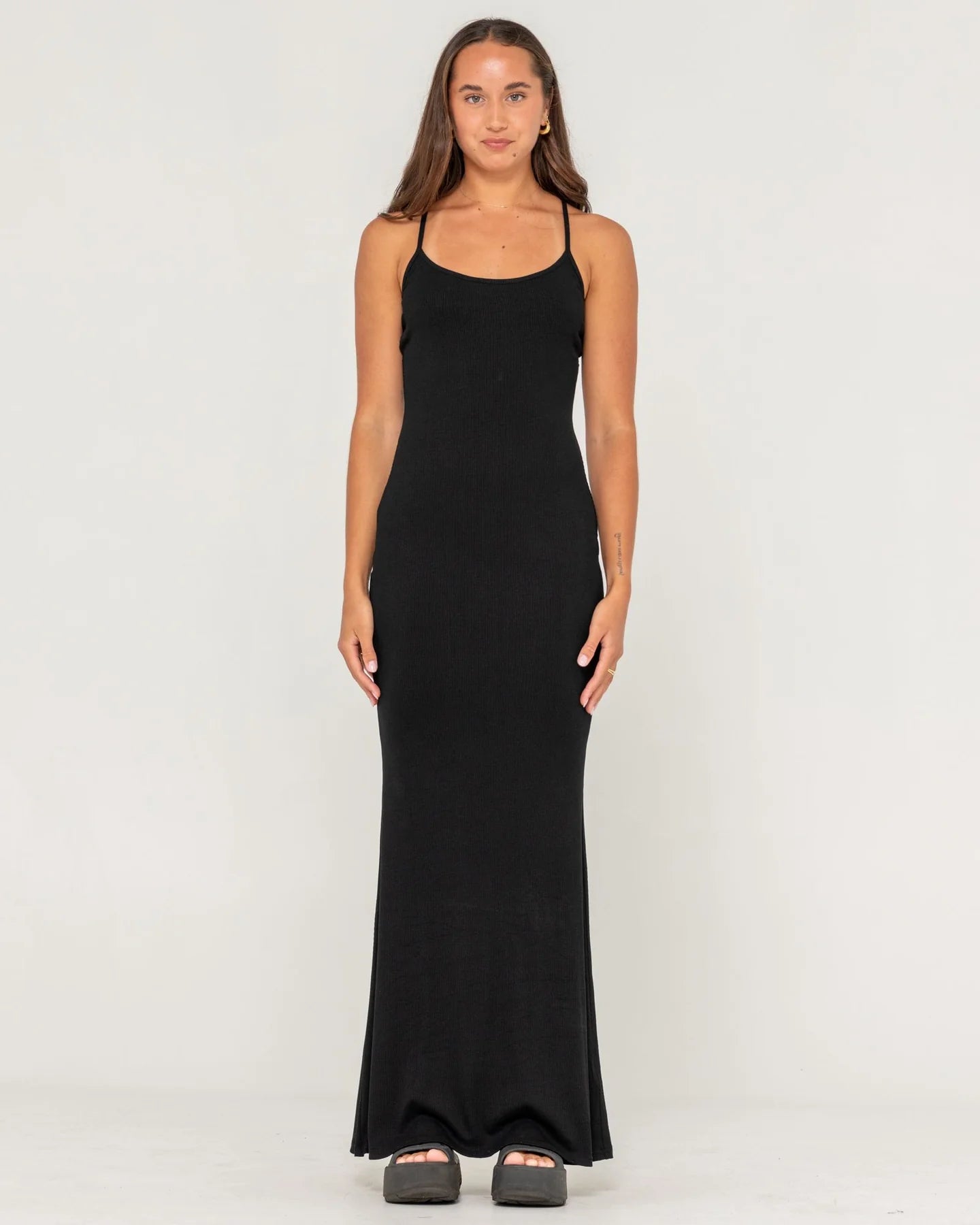 RUSTY NICKY SLIP MAXI DRESS