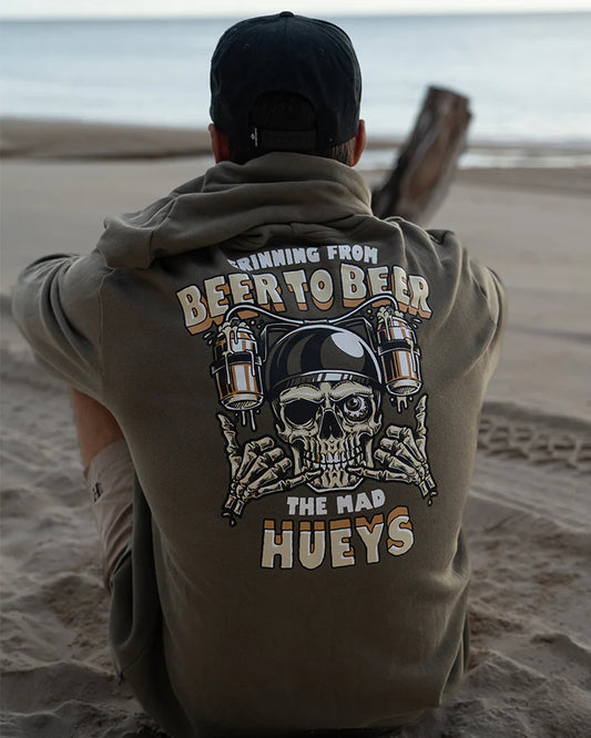 THE MAD HUEYS BEER TO BEER PULLOVER