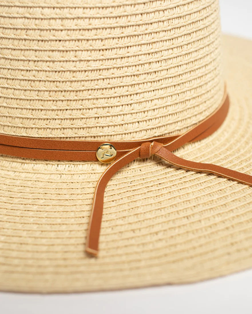 RUSTY GISELE STRAW HAT