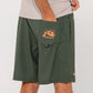 RUSTY MENS RETRO FLEX SHATTERED ELASTIC BOARDSHORT