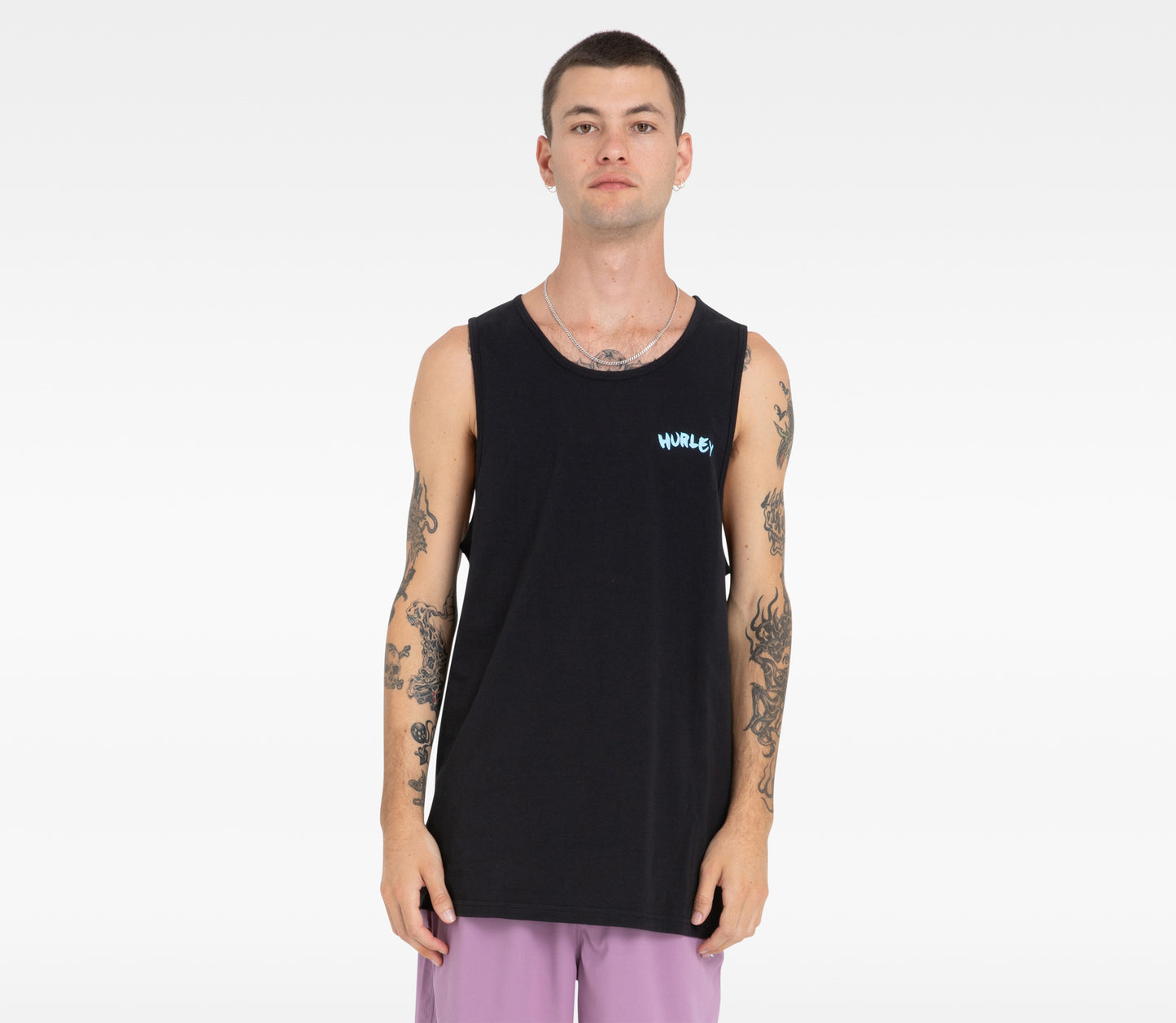 HURLEY MENS STAMP SINGLET