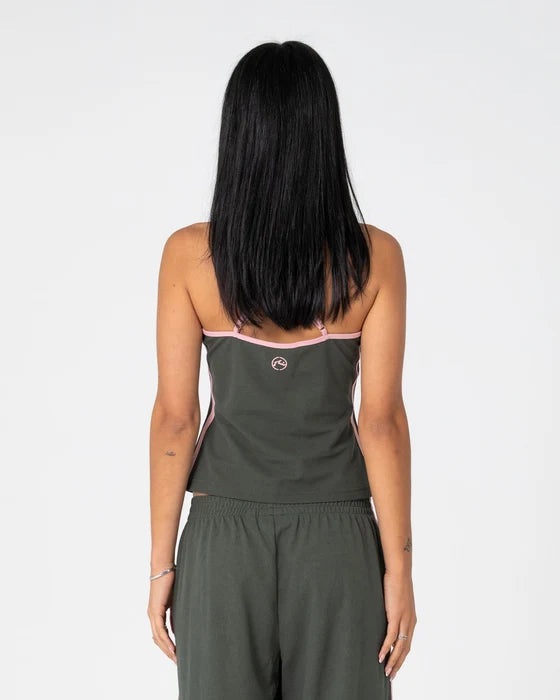 RUSTY FREO KING FITTED TOP