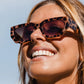 CARVE VINCA GLOSS CREAMY TORT SUNGLASSES 36551