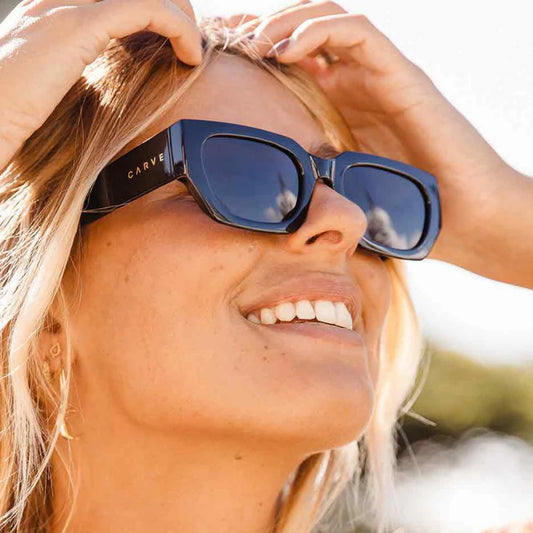 CARVE VINCA 36550 GLOSS BLACK SUNGLASSES
