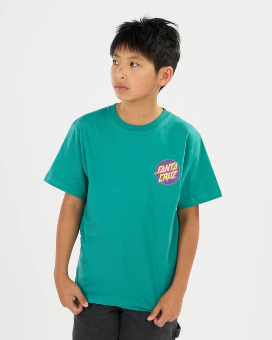SANTA CRUZ MEEK SCRATCHED SLASHER 180 GSM TEE