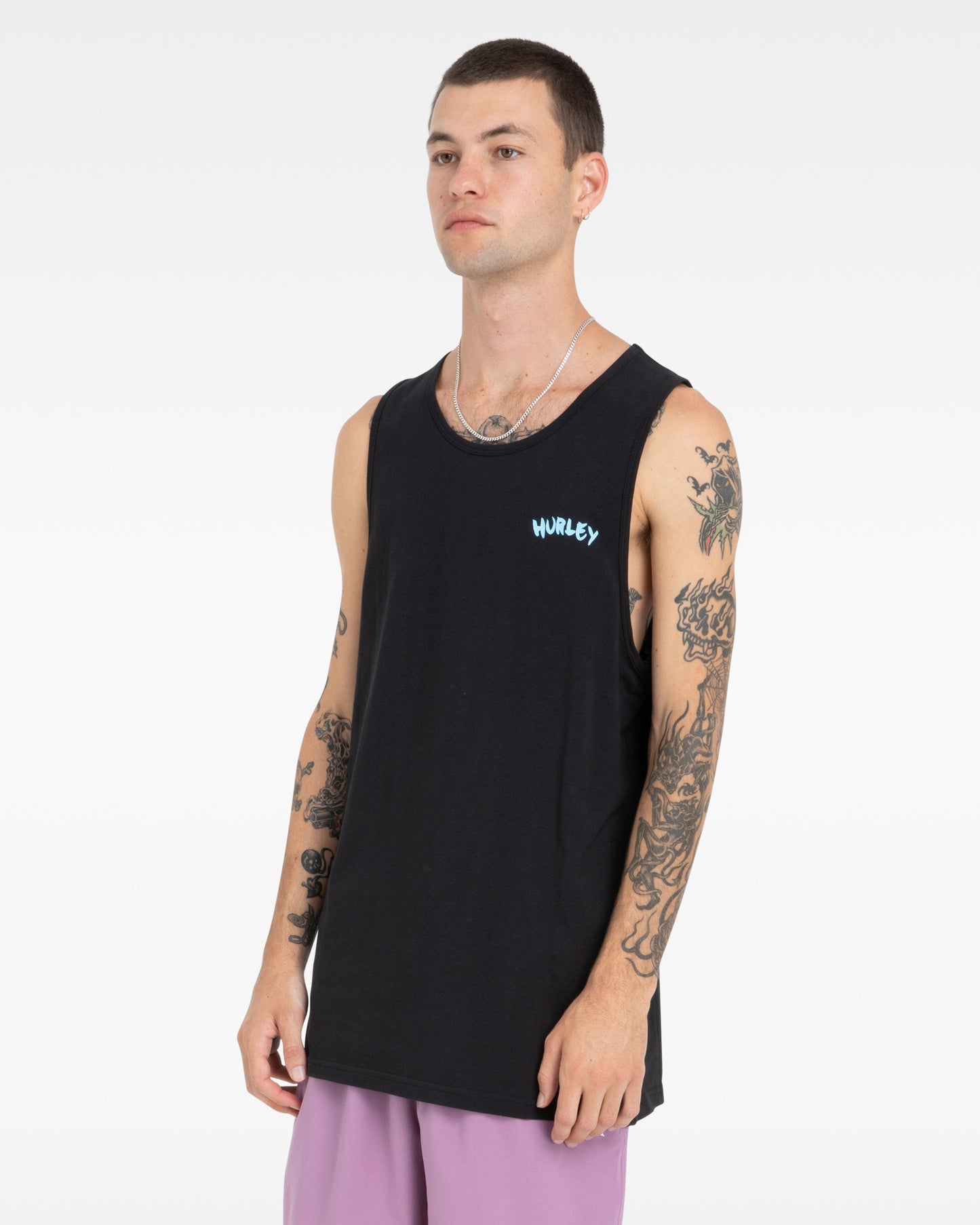 HURLEY MENS STAMP SINGLET