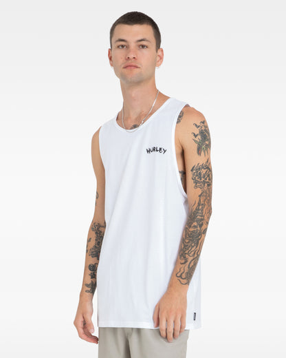 HURLEY MENS STAMP SINGLET