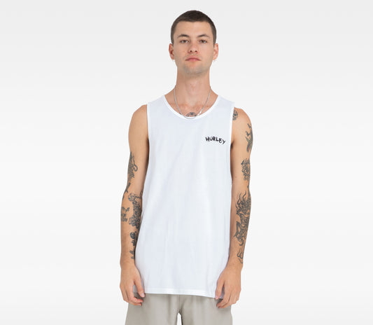 HURLEY MENS STAMP SINGLET