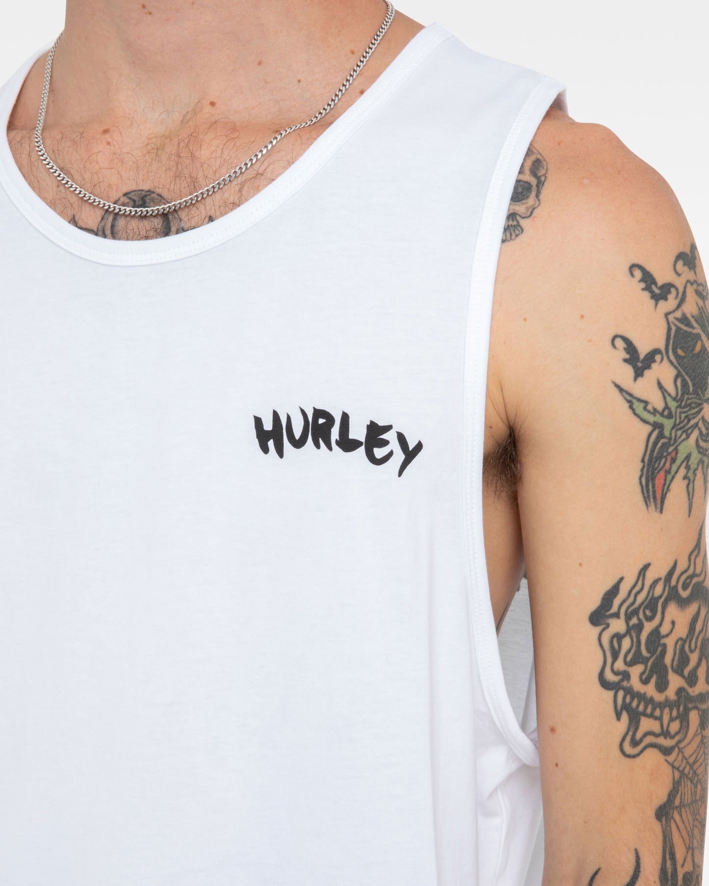 HURLEY MENS STAMP SINGLET