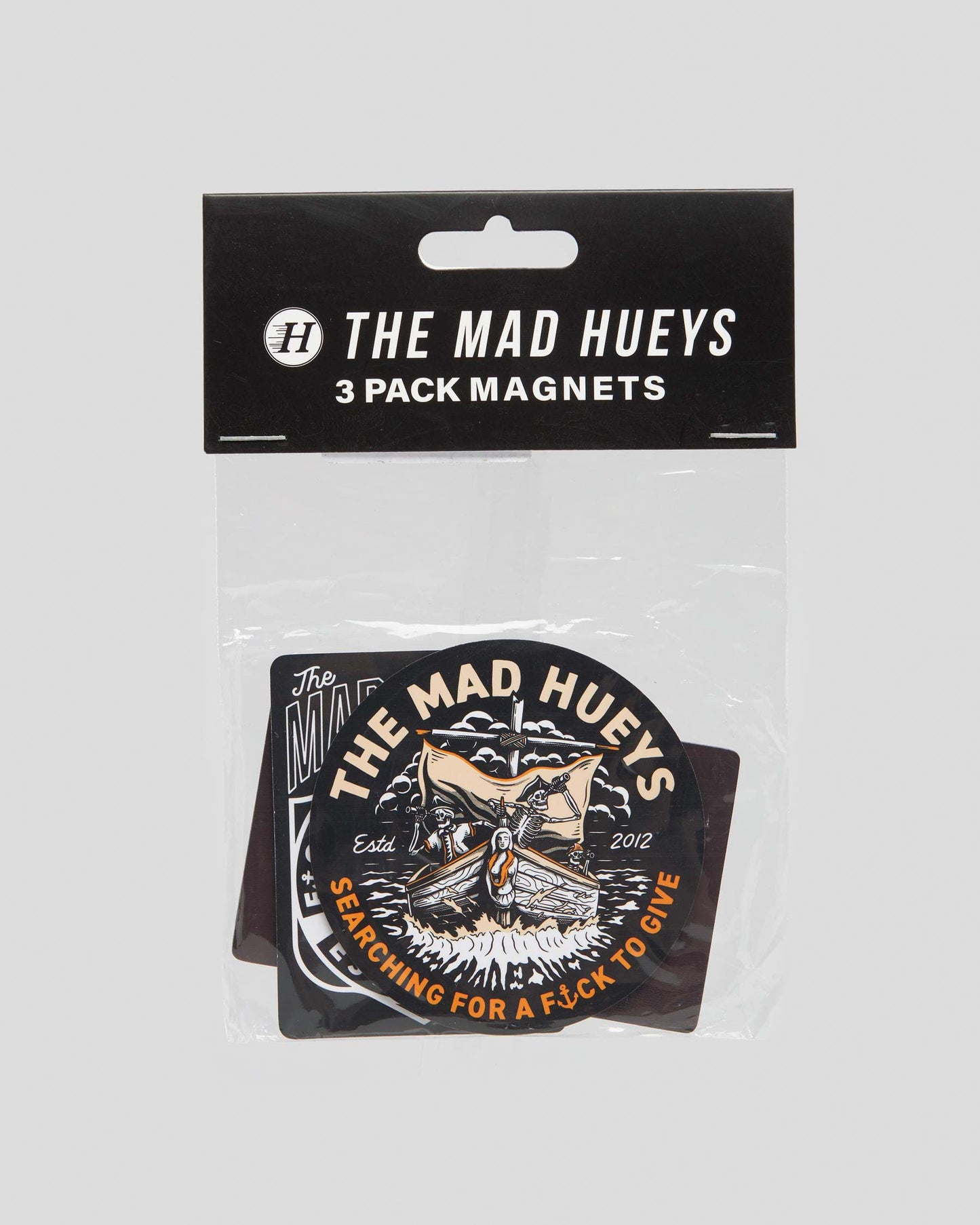 The Mad Hueys HUEYS GLOBAL 3 PK MAGNETS