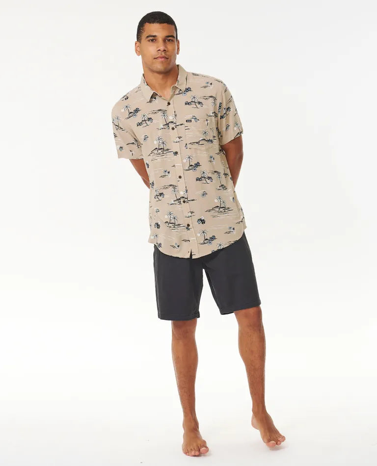 RIPCURL MENS PARTY PACK SHORT SLEEVE SHIRT