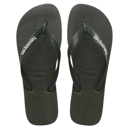 HAVAIANAS RUBBER LOGO THONGS