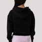 SANTA CRUZ GIRLS COLLEGIATE STRIP FRONT ZIP HOODIE