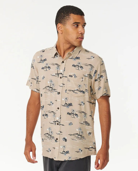 RIPCURL MENS PARTY PACK SHORT SLEEVE SHIRT