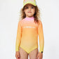 RIPCURL SUNKISS UPF LS SURFSUIT-GIRL