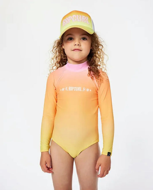 RIPCURL SUNKISS UPF LS SURFSUIT-GIRL