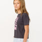 RIPCURL SUN SOL LOGO GIRLS CROP TEE