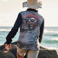 THE MAD HUEYS ISLAND CAPTAIN YOUTH UPF50+ FISHING JERSEY