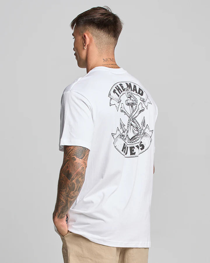 THE MAD HUEYS ANCHOR BONES SS TEE